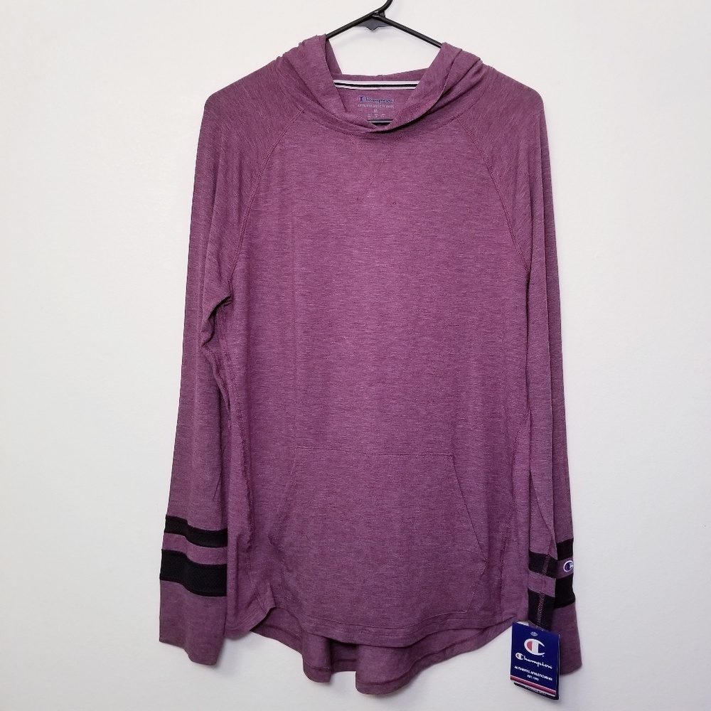 Nwt Champion Medium Purple Hoodie Sweatshirt